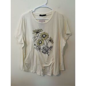 Ransom Collection Strong Woman Floral t-shirt